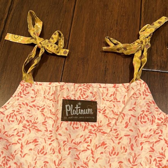 Matilda Jane Platinum Make A Wish Tiered Silly Knot Dress 6 - Picture 6 of 8